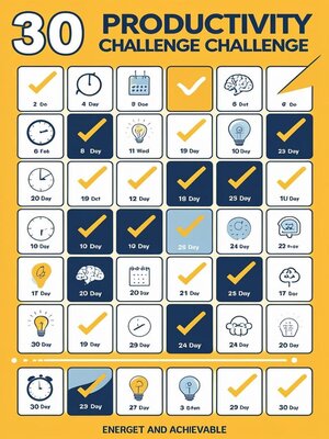 cover image of 30-Day Productivity Challenge